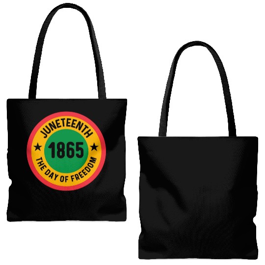 Juneteenth 1865 Freedom Day | African Americans Tote Bags (AOP)