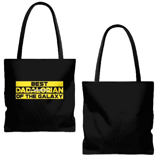 best dadalorian of the galaxy Tote Bags (AOP)