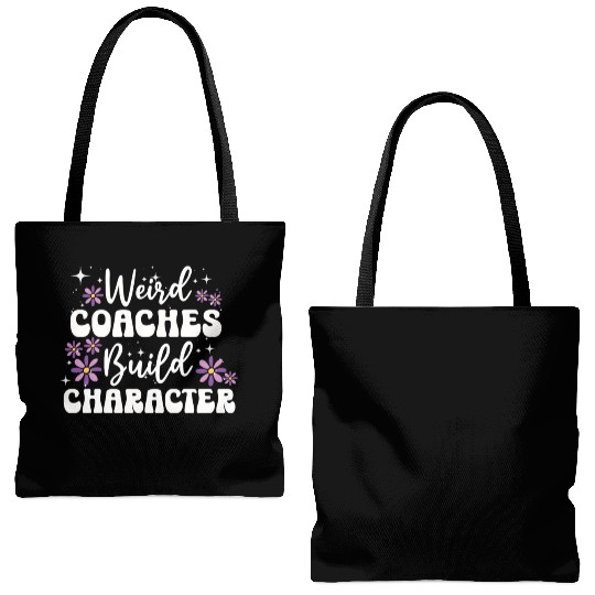Weird Coaches Build Character Coach Tote Bags (AOP)