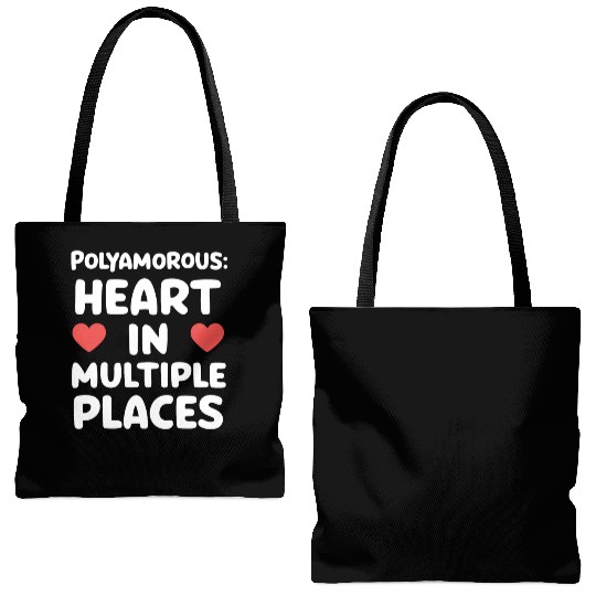 Polyamorous community Polyamorous Parenting Loving Tote Bags (AOP)