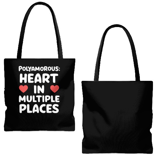 Polyamorous community Polyamorous Parenting Loving Tote Bags (AOP)