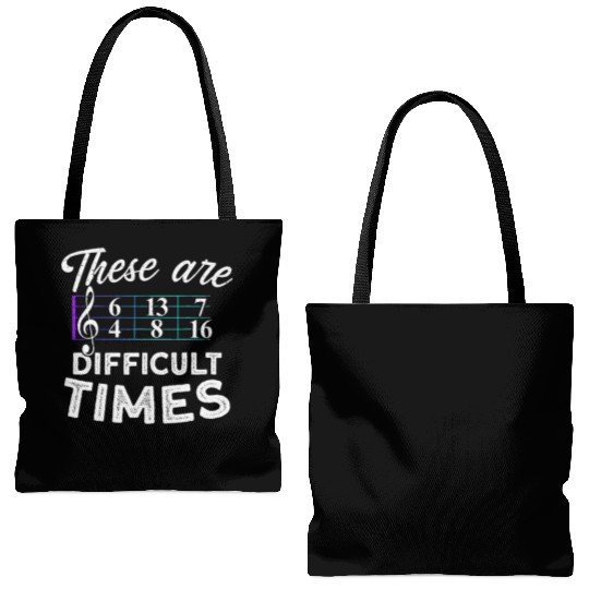 Musician, Music Student, Music Teacher Tote Bags (AOP)