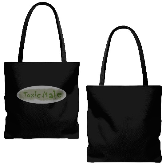 Toxic Male Tote Bags (AOP)