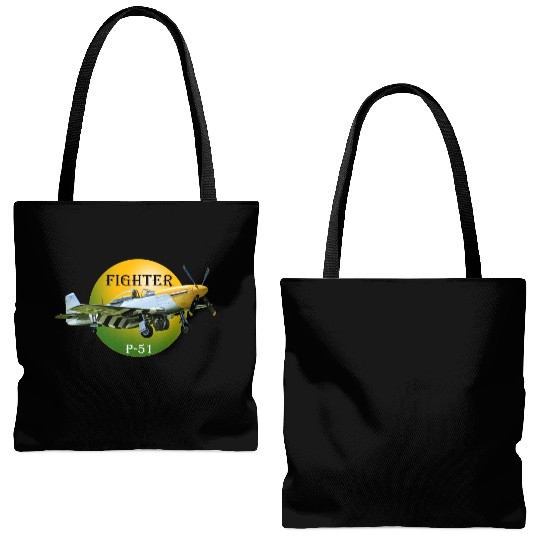 P-51 Tote Bags (AOP)