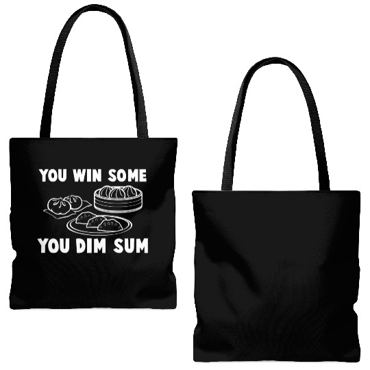 You Win Some You Dim Sum - Funny Chinese Food Tote Bags (AOP)