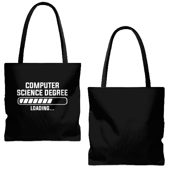 computer science degree Tote Bags (AOP)