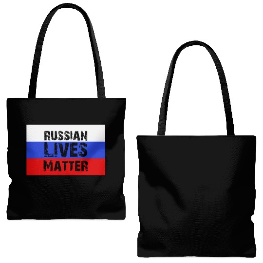 Russian Matter Russia Clothes Tote Bags (AOP)