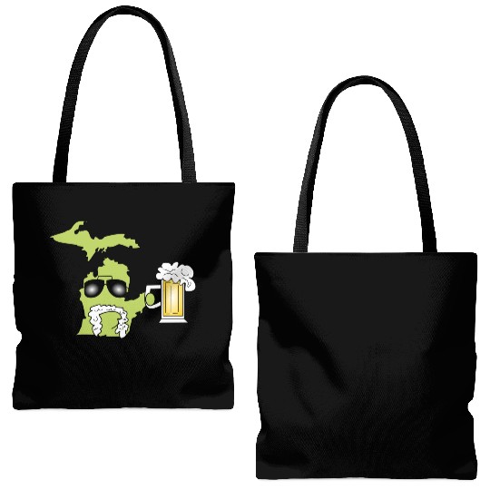 Michigan Beer original Tote Bags (AOP)