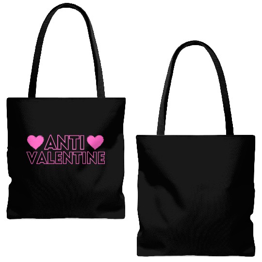 ANTI VALENTINE Tote Bags (AOP)
