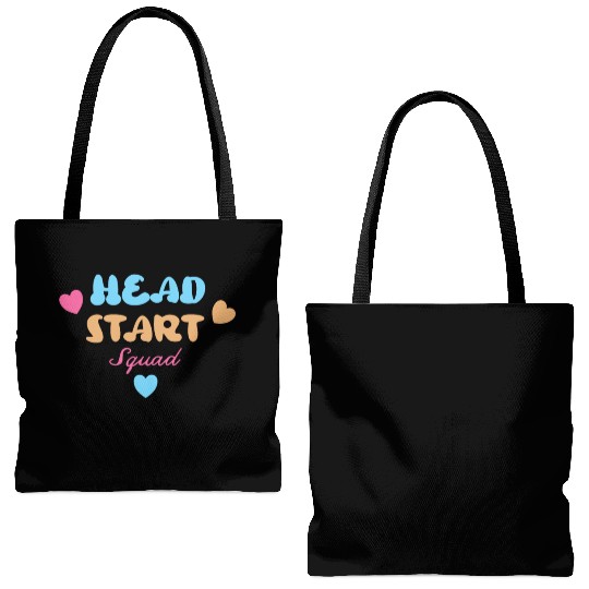 Head Start Squad Homeschool Back to School Tote Bags (AOP)
