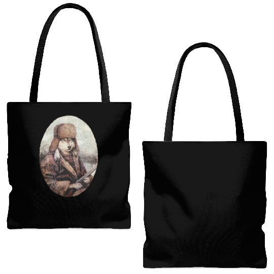Mountain Wolf(1) Tote Bags (AOP)