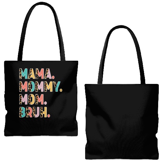 Mama Mommy Mom Bruh Mothers Day Tote Bags (AOP)