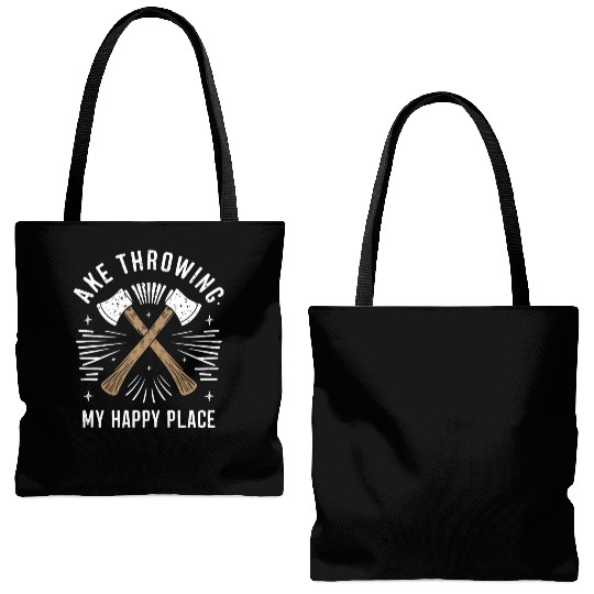 Axe Throwing Enthusiasts Championship Precision Tote Bags (AOP)