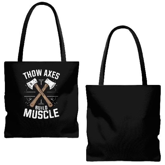 Axe Throwing Enthusiasts Championship Precision Tote Bags (AOP)