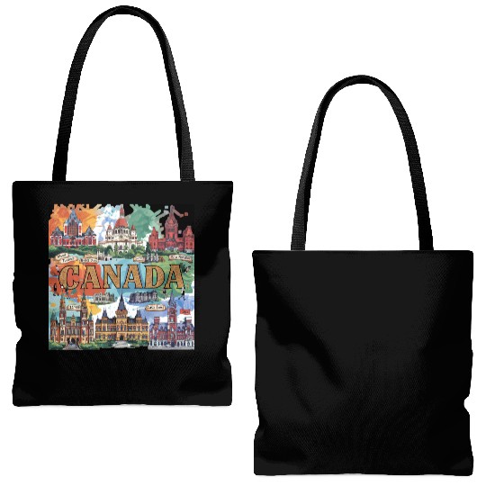CANADA Tote Bags (AOP)