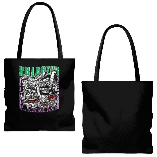 Killdozer, Marvin Heemeyer, Be Unreasonable Tote Bags (AOP)
