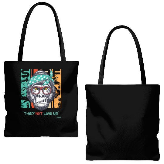 They Not Like Us Design Tote Bags (AOP)
