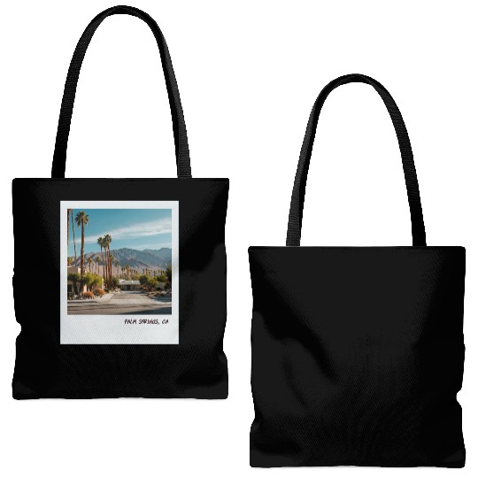 Mono Enterprises "Travels" Palm Springs #3 Tote Bags (AOP)