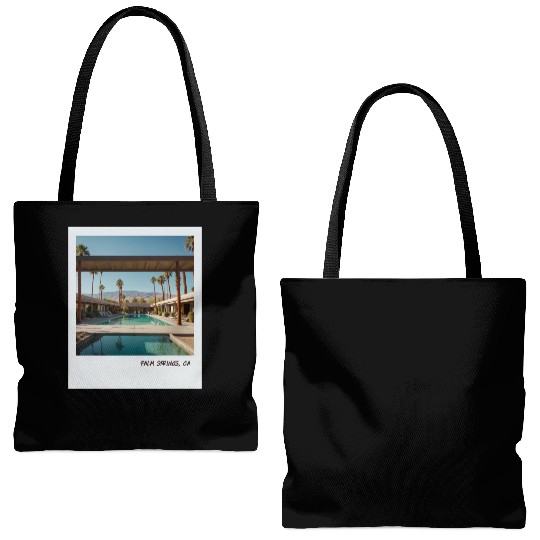 Mono Enterprises "Travels" Palm Springs #4 Tote Bags (AOP)