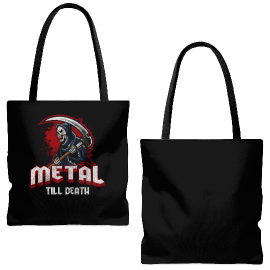 Metal Hard Rock Festival Metalcore Tote Bags (AOP)