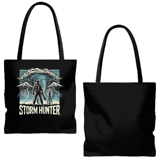 Tornado Chasing Adventures: Embrace Nature's Fury Tote Bags (AOP)
