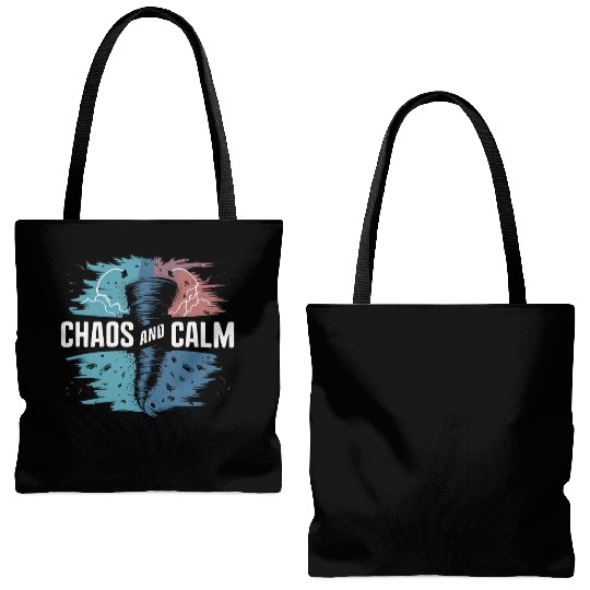 Tornado Chasing Adventures: Embrace Nature's Fury Tote Bags (AOP)