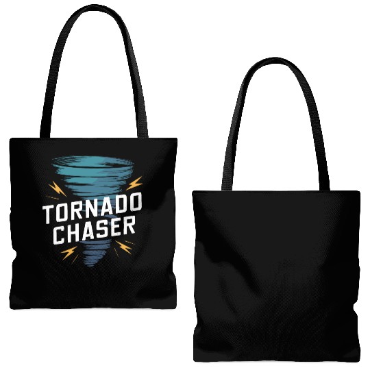 Tornado Chasing Adventures: Embrace Nature's Fury Tote Bags (AOP)