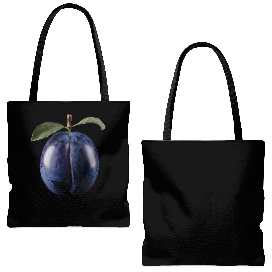 Blackberry Realistic Tote Bags (AOP)