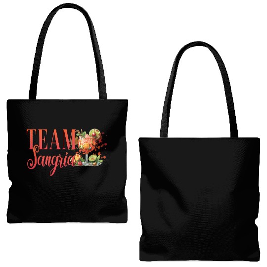 Cocktail Bartender Team Sangria Tote Bags (AOP)