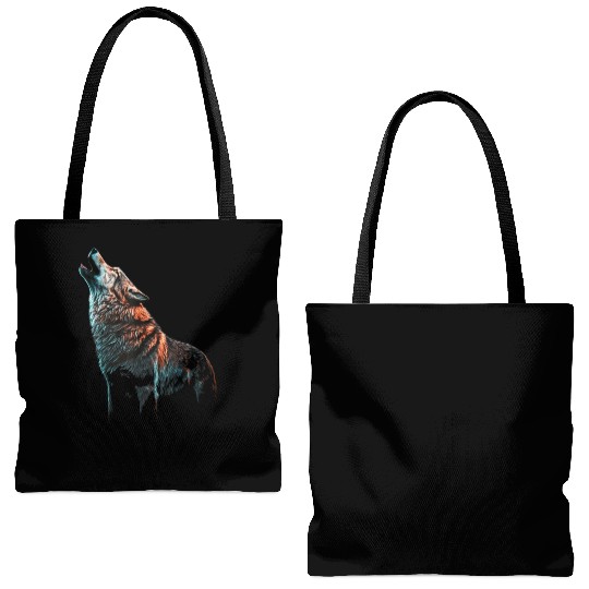 Howls Animal Print Lovers Tote Bags (AOP)
