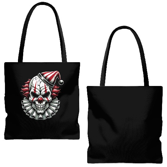 Scary Halloween Costume Spooky Creepy Designs Tote Bags (AOP)