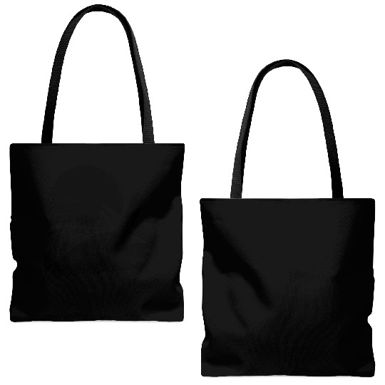 Snowboarding Drawing Tote Bags (AOP)