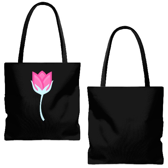 Serenity in Bloom Tote Bags (AOP)