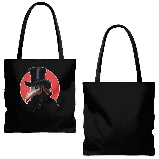 Plague Doctor Tote Bags (AOP)
