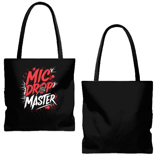 Epic Lyrical Battle of the Titans: Hip Hop Rap Tote Bags (AOP)