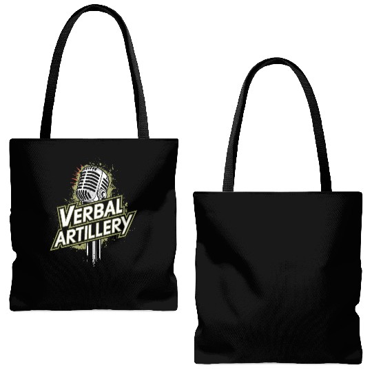 Epic Lyrical Battle of the Titans: Hip Hop Rap Tote Bags (AOP)