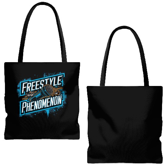 Epic Lyrical Battle of the Titans: Hip Hop Rap Tote Bags (AOP)