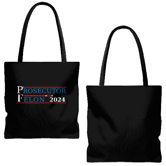 Prosecutor Vs Felon Funny Voting Election 2024 2 Tote Bags (AOP)