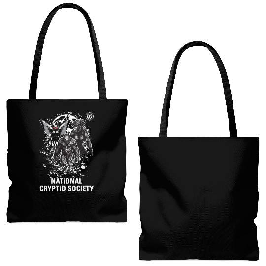National Cryptid Society Cryptid Monsters Tote Bags (AOP)