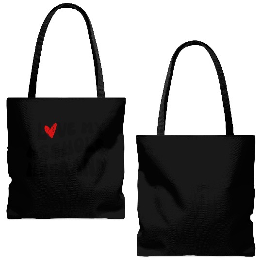 I LOVE MY ASSHOLE HUSBAND Tote Bags (AOP)
