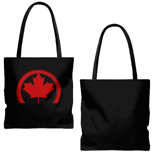 Stylish Air Canada Airline Design Tote Bags (AOP)