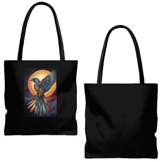 Bird of paradise Tote Bags (AOP)