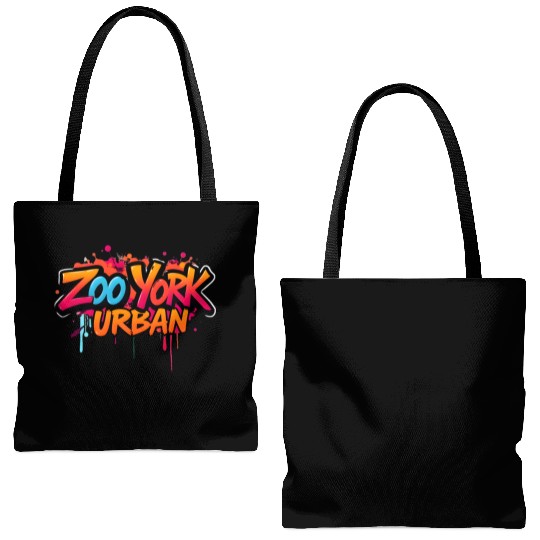Zoo York Urban Graffiti Street Art Tote Bags (AOP)