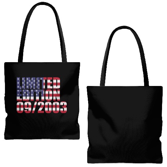 21st birthday Limited Edition USA 09/2003 Tote Bags (AOP)