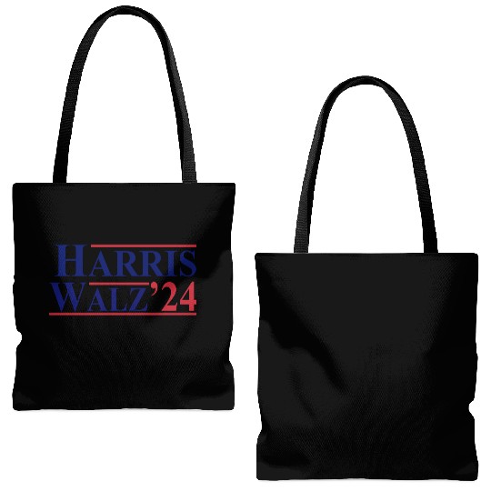 Kamala Harris Tim Walz 2024 Vice President Tote Bags (AOP)