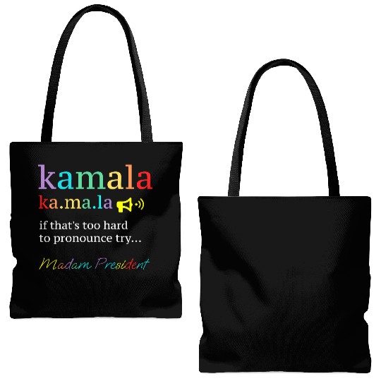 Vote Kamala Removes Nasty Orange Stains detergent Tote Bags (AOP)