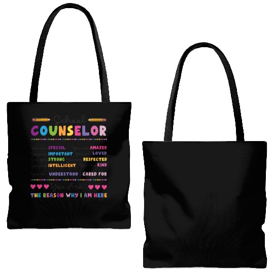School Counselor School Counselor Tote Bags (AOP)