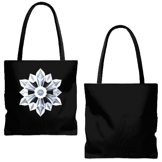 Ice Crystal Tote Bags (AOP)