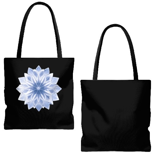 Ice Crystal Tote Bags (AOP)
