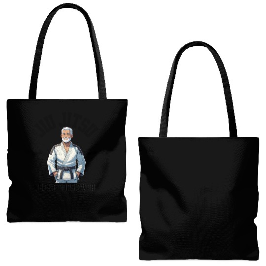 Best Pops Ever Jiu Jitsu Tote Bags (AOP)